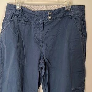 Style & Co. Cropped pants, blue, excellent condition size 16